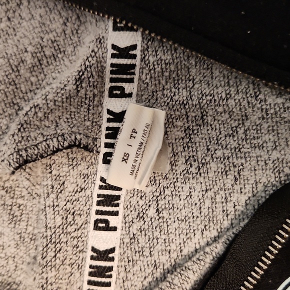 Pink quarter zip hoodie - Picture 2 of 2